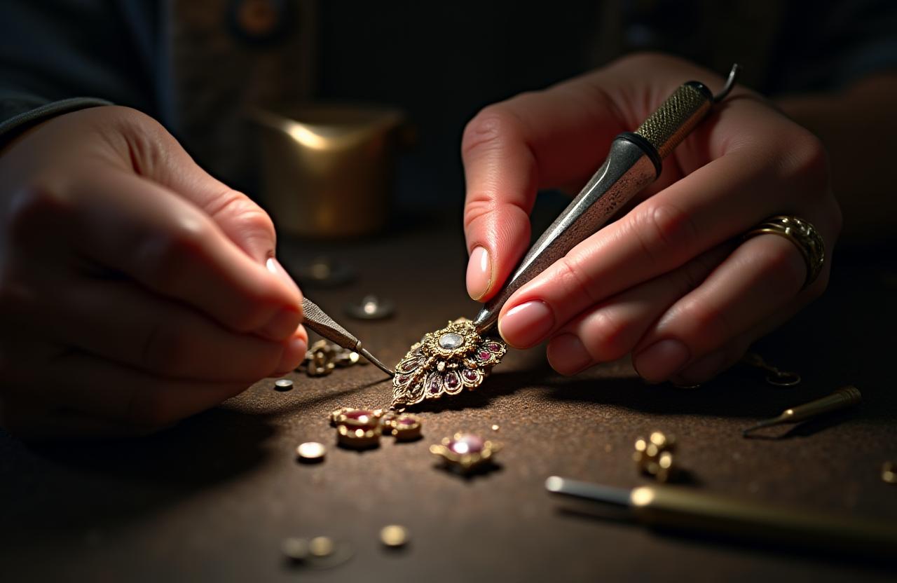 Professional jewelry restoration and repair