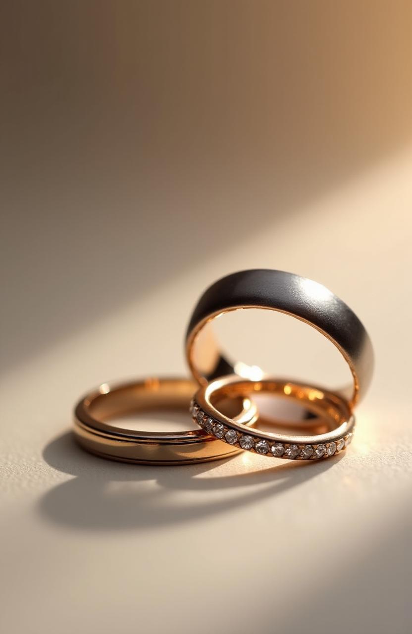 Elegant wedding bands collection