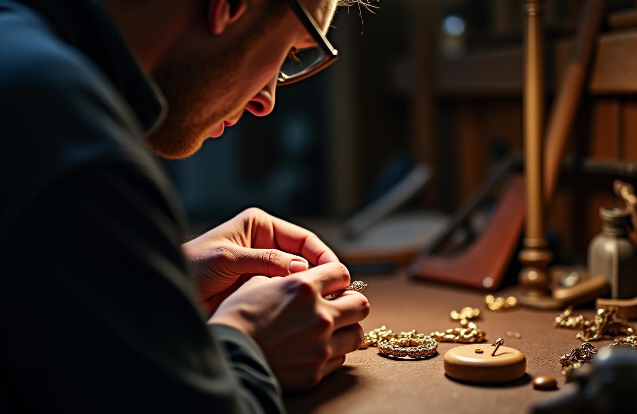 Expert jewelry manufacturing and craftsmanship