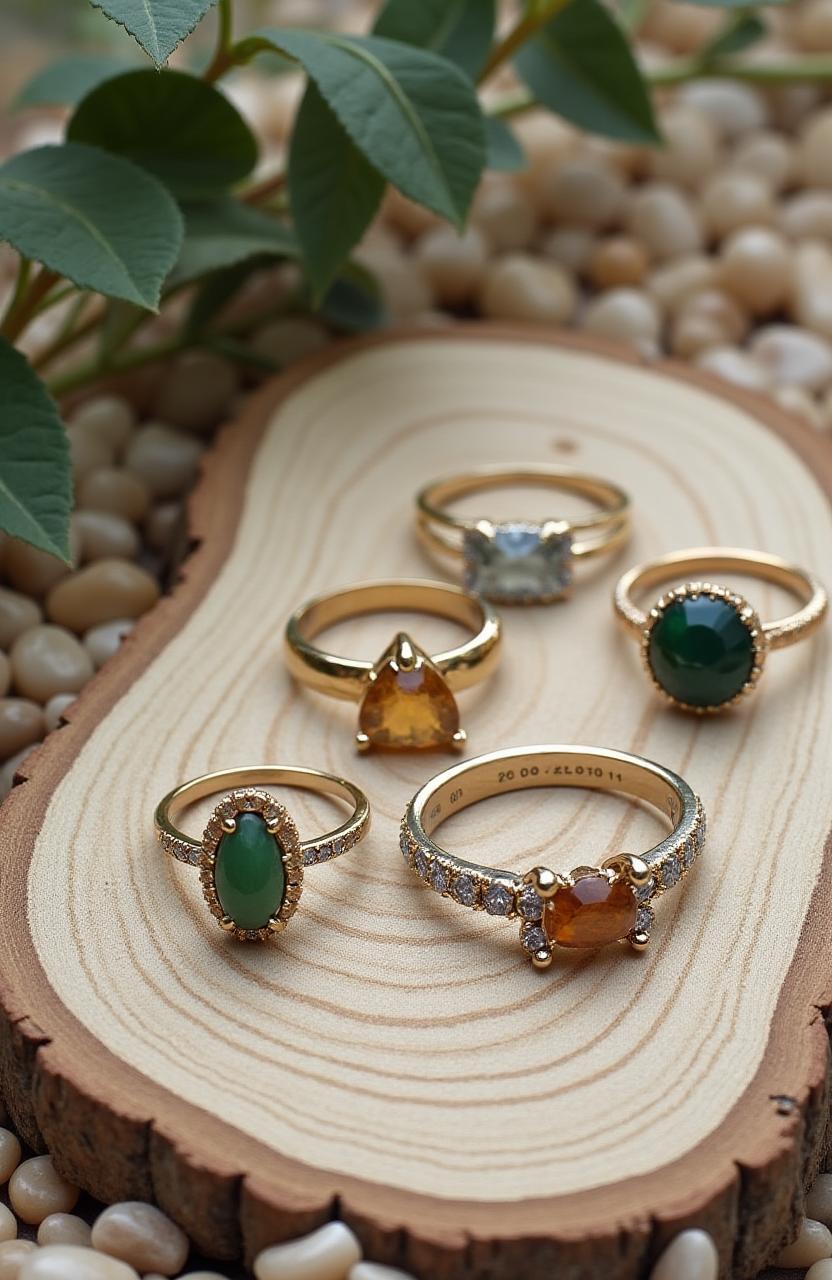 Sustainable and eco-friendly jewelry pieces